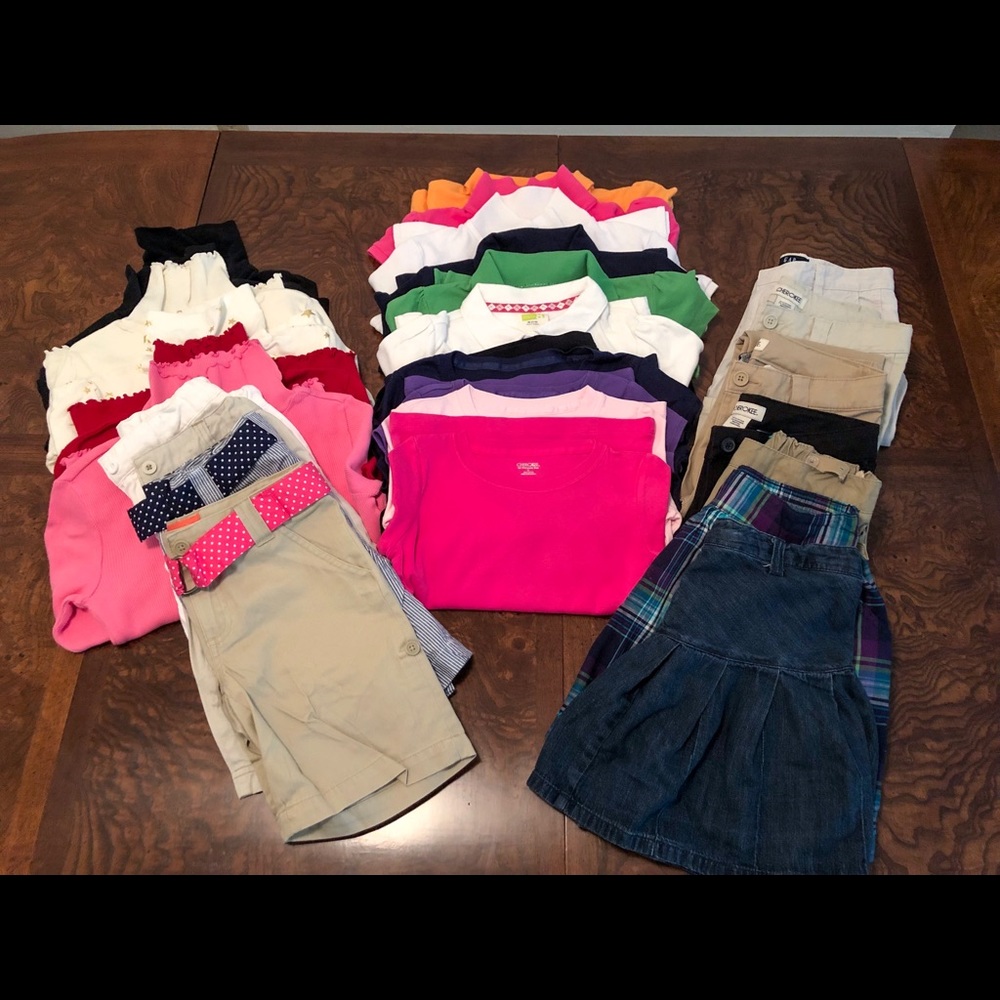 Girls size 8 lot Back to School!